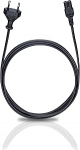Oehlbach Strom &uuml;henduskaabel [1x Europlug - 1x Kleinger&auml;te-female C7] 3.00 m must