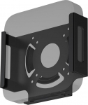 JEMACHE Alumiiniumist monitori taga, laua all, seinakinnitus Mac Mini 2011 kuni 2023 M2 Pro jaoks, &uuml;hildub VESA (must)
