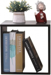 Etnicart Cube Storage Box Bookcase Wenge 35 x 30 x 35 cm MDF Wood Shelf Design Office Entrance Living Room Cube Shelf Wooden Block Solid Small Shelf Wooden Books Shelf Bookcase Wood DVD Shelf