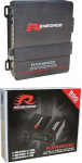 Renegade RXA800D RXA 800 D Mono Amplifier 1 Channel Class D 400 Watt RMS 800 Watt Max Bass Amplifier Spetsiaalselt subwooferitele, Pack of 1