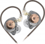 KZ EDX Pro X k&otilde;rvaklapid, HiFi IEM k&otilde;rvaklapid, Deep Bass Sound In-Ear Monitor eemaldatava kaabliga, Audiophile DJ-le lauljatele