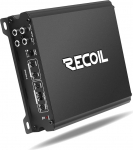 RECOIL DI550.4 T&auml;ielik D-klassi 4-kanaliline auto heliv&otilde;imendi 1040 W maksimaalne v&otilde;imsus 2-4 Ohm stabiilne Mosfet toiteallikas, sillutatav