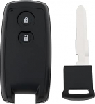 Auto kaugjuhtimispult 2 nupuga Smart Key Shell HU133R &uuml;hildub Suzuki SX4 Swift III Grand Vitara mudeliga