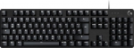 Logitech G 413 SE mehaaniline m&auml;nguklaviatuur - taustvalgusega, taktilise mehaanilise l&uuml;litiga, anti-ghosting, &uuml;hildub Windowsiga, macOS-iga, saksa QWERTZ paigutus - must