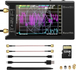 Seesii NanoVNA-H4 antennianal&uuml;saator koos 32GB kaardiga, 4-tolline vektorv&otilde;rguanal&uuml;saator uusim versioon 4.4 9KHz-1.5GHz HF VHF UHF koos puuteekraaniga Smithi diagrammi, faasi ja viivituse jaoks