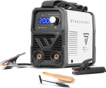 STAHLWERK elektroodikeevitusmasin ARC 200 MD - MMA (E-Hand) & Lift-TIG (DC) kuni 200 A, paindlik kasutamine ilma gaasita, kompaktne ja 3,4 kg kerge, nutikas jahutus, automaatne kuumk&auml;ivitamine, Anti-Stick