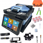 Elfcam - Fiber Optic Splicer S10 Pro Heart to Heart koos 6 mootori ja komplektide t&ouml;&ouml;riistakomplekti ja tarvikutega, FTTx kiudoptilise keevitusmasina jaoks.