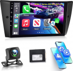 [2G + 64G] Androidi autoraadio BMW 3 seeria 325i 328i 335i E90 E91 E92 E93 2005-2013 juhtmevaba Carplay ja Android Car, 9-tolline HD puutetundlik autoraadio GPS/WiFi/Bluetooth/EQ/FM RDS-ga.
