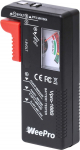 Aku tester, universaalne aku tester v&auml;ike aku tester AAA AA C D 9V 1.5V nupuelemendi aku tester kodumajapidamise patareide jaoks