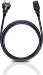 Oehlbach Powercord C13 5m Must toitejuhe Powercord C13, 5 m, mees/naine, must