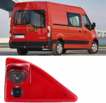Super laia nurga topeltkaamerad parkimisabi kaamera &ouml;ise n&auml;gemise HD piduritulede tagurduskaamera asendus Nissan NV400 X62 X62B /Opel Vauxhall Movano B X62 MKII MK2 MK3 MKIII / Renault Master III jaoks