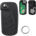 433MHz 3 nupuga kaugjuhtimispuldi autov&otilde;ti koos PCF7946 kiibiga Ford KA MK2 2008-2016 + v&otilde;tmehoidja