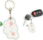 Airtag Case, armas nahkkott AirTag v&otilde;tmehoidjale v&otilde;tmete, kotide, pagasi, lemmikloomade kaelarihmade jaoks, kadunud ja kriimustuskindel disain Apple Air Tags'ile