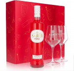 Sipply kinkekomplekt 3 tk koos 2 pihustusklaasi ja 1 pudeliga Sarti Spritz 0,7 L 14,0% Vol. | koos kinkekarbiga: | kingitus naistele meestele meestele emale isale s&otilde;brannale j&otilde;uludeks lihav&otilde;ttep&uuml;hadeks