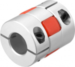 sourcing map Shaft Coupling 14 mm to 15 mm Bore L35 x D30 Flexible Coupling Joint for Servo Stepper Motor