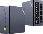 GMKtec AMD Mini PC Ryzen 7 PRO 6850U (8C/16T, kuni 4.7GHz), M7 Ultra Mini PC 32GB DDR5 RAM 512GB M.2 SSD, Mini Gaming PC koos AMD Radeon 680M, OCuLink Port, Dual LAN 2.5G, USB4, HDMI 2.1, USB-C