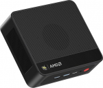 Beelink AMD Mini PC Ryzen 7 7735HS (8C/16T, kuni 4.75GHz), SER5 Max Mini Computer Windows11 Pro, 24G LPDDR5 RAM/1TB M.2 NVMe SSD, 4K Triple Display, DP1.4, HDMI, Type-C, WiFi6, BT5.2, RJ45 2.5G