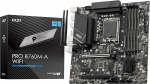 MSI PRO B760M-A WiFi emaplaat, Micro-ATX - 12., 13. ja 14. p&otilde;lvkonna Intel Core protsessoritele, LGA 1700 - DDR5 Memory Boost 6800+MHz/OC, PCIe 4.0 x16 pesa, M.2 Gen4 pesa, 2.5G LAN, Wi-Fi 6E