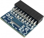 Zahara TPM 2.0-Modul LPC 20-pin Remote Card Encryption Security Board lisaseadmed Gigabyte emaplaadile GA-AX370-Gaming 5/GA-AX370-Gaming K3/GA-AX370-Gaming K5/GA-AB350-Gaming/GA-AX370Gaming