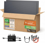 Solarway r&otilde;duelektrijaam, 600 W, t&auml;ielik pistikupesa p&auml;ikeses&uuml;steem, komplekt 2 x 400 W, JaSolar moodulid, Deye inverter koos App/WiFi + tarvikud Plug & Play, kinnitusvaba (ilma hoidikuta)