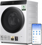 Xiaomi Mijia pesukuivati Pro 9 kg, pesukuivati eesmine laadimine, 1400 p/min, kiirpesu, automaatne doseerimine, v&auml;rskendus ja auruh&uuml;gieen, 14 programmi, rakenduse juhtimine, valge, EEK A-D