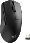 Redragon M916 traadita m&auml;nguhiir, 49G &uuml;likerge 8K DPI 2.4G traadita m&auml;nguhiir ergonoomilise k&auml;epidemega, t&auml;ielikult programmeeritavad nupud, tarkvara toetab DIY klahvistikku ja DPI-d, musta v&auml;rvi