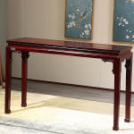 Konsolentisch Flur aus Mahagoni, Schmaler Beistelltisch, Console Table, Antiker Chinesischer Buddhismus-Tisch(Brown,98cm/38.6in)