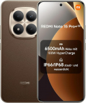 XIAOMI Redmi Note 15 Pro+ 5G nutitelefon (12 + 512 GB) - 6500 mAh aku, IP66/IP68 tolmu- ja veekaitse, 200 MP kaamera, 6,83-tolline AMOLED-ekraan, mokkapruun