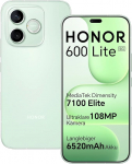HONOR 600 Lite 5G nutitelefon, 6,6-tolline AMOLED-ekraan 120 Hz, 108MP AI-kaamera, 6520 mAh aku, 8 + 256 GB, IP66 veekindel, Simlock-vaba mobiiltelefon Android 16, metallist Unibody disainiga