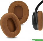 Geekria Comfort Mesh kangast asendusk&otilde;rvapadjad, mis &uuml;hilduvad Skullcandy Crusher Wireless, Crusher EVO, Crusher ANC, Hesh3, HeshEVO, HeshANC, Venue ANC, k&otilde;rvapadjadega (pruun)