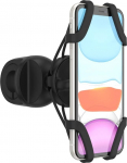 PopSockets: PopMount 2 Ride - mittekleepuv nutiseadme ja jalgrattahoidik nutitelefoni jaoks - must