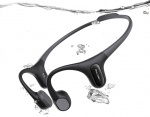 mojawa Run Plus Bone Sound k&otilde;rvaklapid ujumine koos 32GB MP3-m&auml;ngijaga, IP68 veekindel Bluetooth 5.2, avatud k&otilde;rvaga spordik&otilde;rvaklapid, ENC-mikrofon selgete k&otilde;nede jaoks, jooksmiseks, jalgrattas&otilde;iduks ja surfamiseks