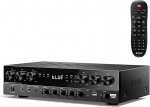 Donner Stereov&otilde;imendi, 6-kanaliline v&otilde;imendi 1000 W maksimaalse v&otilde;imsusega ja Bluetooth 5.3, USB, FM, 2 mikrofonisisendit, RCA fiiber/koaksiaalne sisend kodu-, karaoke- ja kinok&otilde;laritele, MAMP6