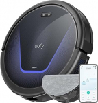eufy G50 h&uuml;briidrobot tolmuimeja koos Mop-funktsiooniga 4000 Pa tugev imemisv&otilde;imsus, d&uuml;naamiline navigeerimine, profi kamm, Mopipadi lihtsaks pinnapuhastuseks, ideaalne lemmikloomade karvade ja k&otilde;vade p&otilde;randate jaoks (uuendatud).