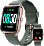 GRV Smartwatch, Unisex fitness-kell koos s&uuml;dame l&ouml;&ouml;gisageduse m&otilde;&otilde;tja, sammuloenduri, unen&auml;gude monitori, 9 treeningrežiimiga