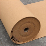 Korktafelrolle, Pinnwand, Korktafel, Fototafel, Homeschooling, B&uuml;robedarf zum Dekorieren von Wandnachrichten, Vision Board (Farbe: Braun, suurus: 122 x 246 x 0,8 cm)