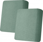 ZNSAYOTX Stretch-Kissenbez&uuml;ge f&uuml;r Sofa, Zweisitzer, Couch&uuml;berz&uuml;ge, weicher Ersatz, neues Muster, M&ouml;belschutz mit elastischer Unterseite (Erbsengr&uuml;n, 2 St&uuml;ck, XL-Kissenbez&uuml;ge)
