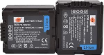 (2-pakk) VBG130 DSTE asendusaku, mis &uuml;hildub Panasonic AG-HMC150 HMC153MC HMC70 HMR10 HMR10A HMR10E HMR10P HSC1U HDC-DX1 DX1-S DX1EG-S DX1GK DX3 HS100 HS100GK