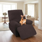 LiveGo Recliner Chair Cover, Stretch Recliner Covers for 1, 2, 3 Seater, Non-Slip Arm Chair Protectors with Storage Bag, m&ouml;&ouml;bli kaitsekatted koju koos laste ja lemmikloomadega