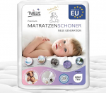 Twillie madratsikaitse 70 x 140 cm veekindel madratsipealne sertifitseeritud &Ouml;ko-Tex Aegis hingav madratsipealne h&uuml;gieeniline Anti-Mite madratsikatte kattekiht