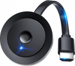 AT-MIZHI traadita HDMI dongle Miracast - 4K HD Display WiFi striimimiseks nutitelefonist telerisse/monitorile/projektorile Toetus Airplay/Miracast/DLNA Android/Windows/i-OS/Mac OS jaoks