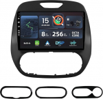 [8G+256G, 8-tuumaline] - Android 12 IPS autoraadio Renault Kaptur Captur (2014-2019) jaoks - Traadita CarPlay/Android Car/DSP - Kaamera ja mikrofon - 9-tolline 2 DIN - DAB roolijuhtimispult kiire boot 360-CAM
