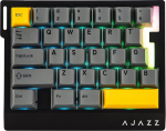 MechLands AK029 Rapid Fast Wired Gaming Keyboard, 8 kHz Polling, 29 klahvi &uuml;he k&auml;ega klaviatuur, SOCD & DKS, magnetiline l&uuml;liti, reguleeritav k&auml;ivitamine, RGB, alumiiniumplaat (must)