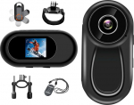 Mini Sportkamera Magnetisch HD 1080P, POV Kamera Handy Vlogging Kamera, Actionkamera mit Nachtsichtfunktion, 150&deg; Weitwinkel & 360&deg; Action Cam mit Zubeh&ouml;r Set f&uuml;r Helm/Fahrrad/Motorrad