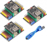 3 ESP32-C3 Mini arendusplaadi pakett ESP32 C3 Super Mini arendusplaat toetab WiFi ja Bluetooth'i koos kolme laiendusplaadi ja andmekabliga