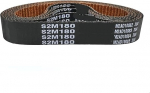 1tk S2M184 S2M186 S2M188 S2M190 S2M192 SUPER DREHMOMENT Zahnriemen G Motor Werkzeuge Laufband Pulley Rund Z&auml;hne Gummi G&uuml;rtel(S2M186,4mm)