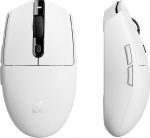 MCHOSE G3 Kabellose Gaming-Maus, 26 000 DPI, 8K-Abrufrate, 650 IPS, Leichtgewicht 64 g, 8 Programmierbare Tasten, Esports Gaming-M&auml;use BT 5.0/2,4 G/USB-C, 170 h aku, Windows / Mac /Xbox Serie-Wei&szlig;
