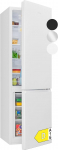 Bomann k&uuml;lmik koos s&uuml;gavk&uuml;lmikuga | Energiaklass D | 180 cm | Cool Freezer Combination Vaikne 39 dB | 4 riiulit ja 3 sahtlit | Uksesangad vahetatavad | 269 L k&uuml;lmik-pagasikombinatsioon | KG 184,1 Valge