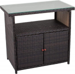 Gravidus rotangist efektiga k&uuml;ljepaneel Kohv