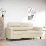 Juroupi Lambi 359584 2-kohaline diivan Diivan 2-kohaline lamamistool Cream 140 cm kunstnahast